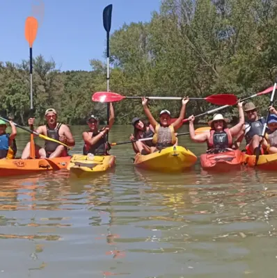 Alquiler de kayak para navegar por el río Ebro en Briñas