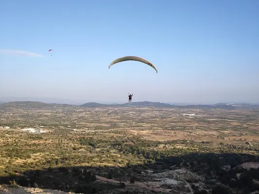 Curso toma de contacto de parapente en Valencia
