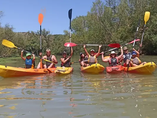 Descenso en kayak nivel medio Haro – Lagunas de Labastida