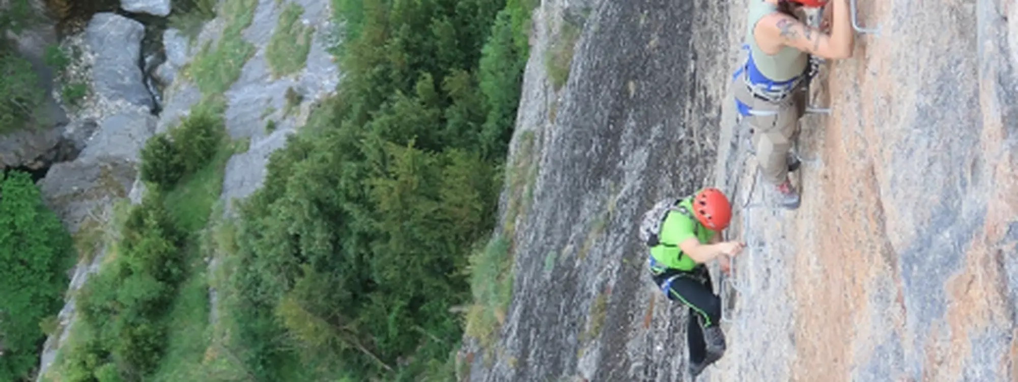 Vía Ferrata Sorrosal (Experto) + Vía Ferrata Escuacho (Intermedio)
