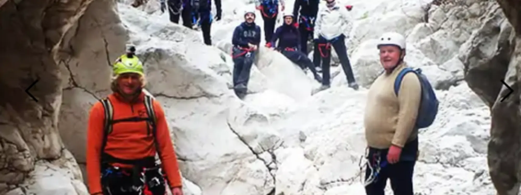 Barranquismo nivel medio en el Barranco del Infierno en Vall d’Ebo