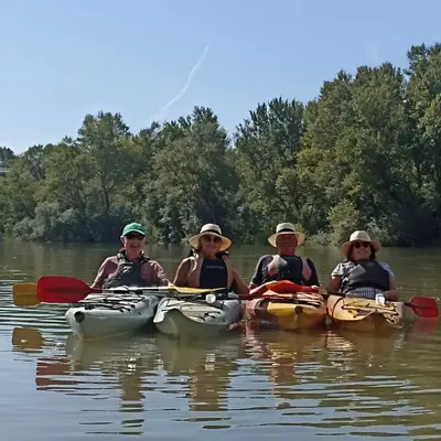 Ruta circular en kayak por el Ebro desde Briñas o San Vicente