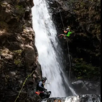 Barranco Trigoniero de nivel intermedio en el Valle de Bielsa