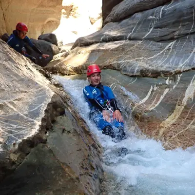 Barranco Gorgol de iniciación en el Valle de Tena