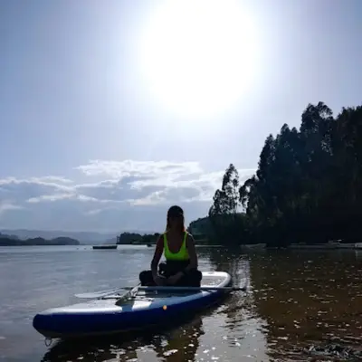 Travesía en Paddlesurf por la ría de Villaviciosa en Asturias