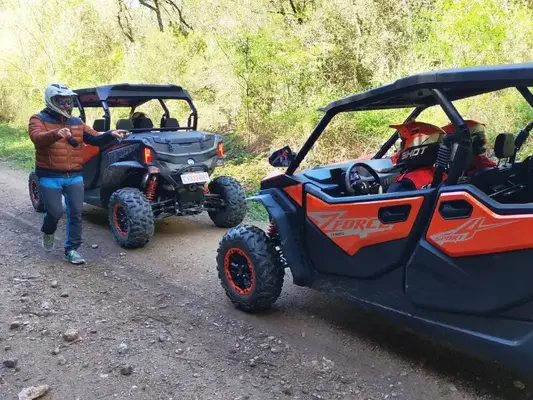 Ruta en quad y buggy a Cala Pola por la Costa Brava