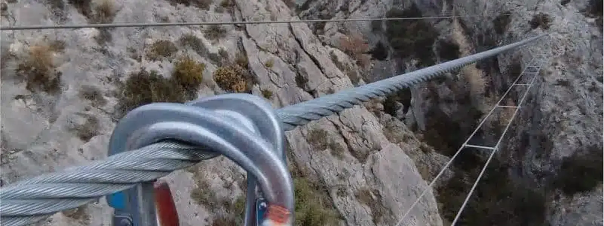 Vía ferrata Les Raboses / Les Rabosses nivel iniciación (K1)