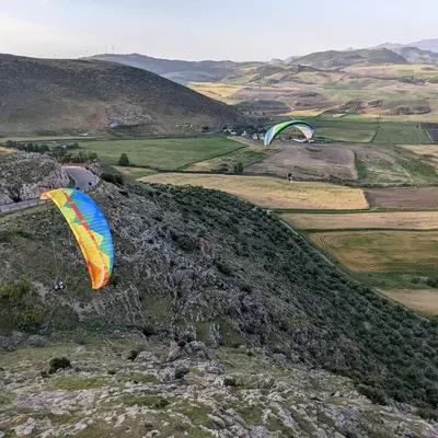 Vuelo en parapente de larga duración en Algodonales