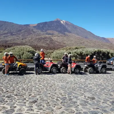 Ruta en quad entre bosques por el lado más emocionante del Teide
