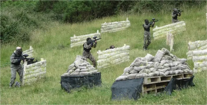 Paintball en Amorebieta cerca de Bilbao