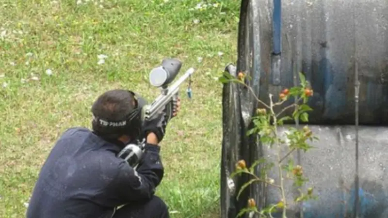 Paintball adulto en Galarreta (San Millán), Álava