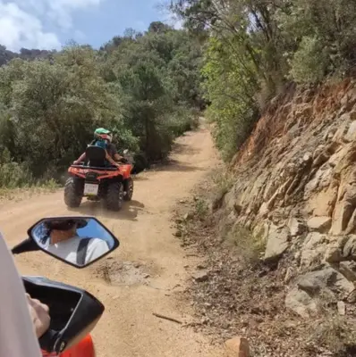 Ruta en Quad offroad al Santuario de St. Pere del Bosc