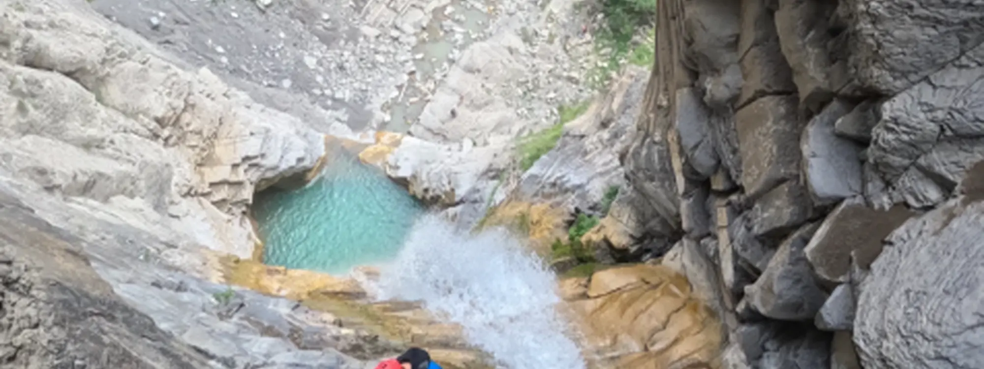 Barranco del Sorrosal de nivel avanzado en Broto