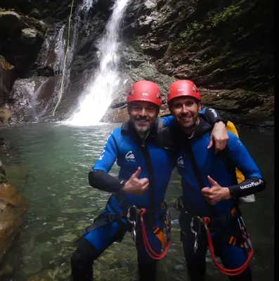 Barranco de Lapazosa de nivel intermedio en el Valle de Bujaruelo
