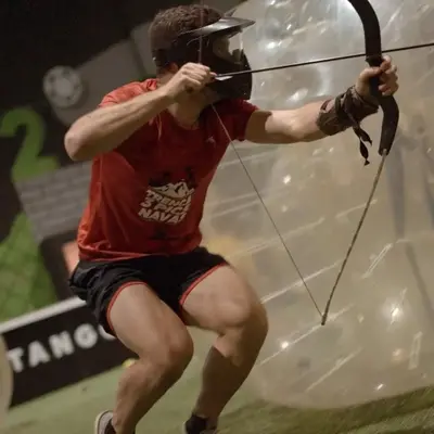 Sesión de Archery Tag desde Horta-Guinardó, Barcelona