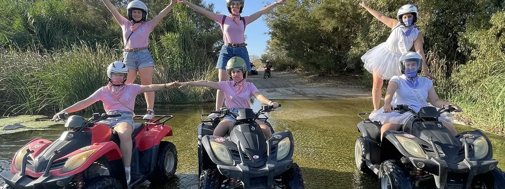 Ruta en quad de 2 horas por el Guadalhorce en Málaga