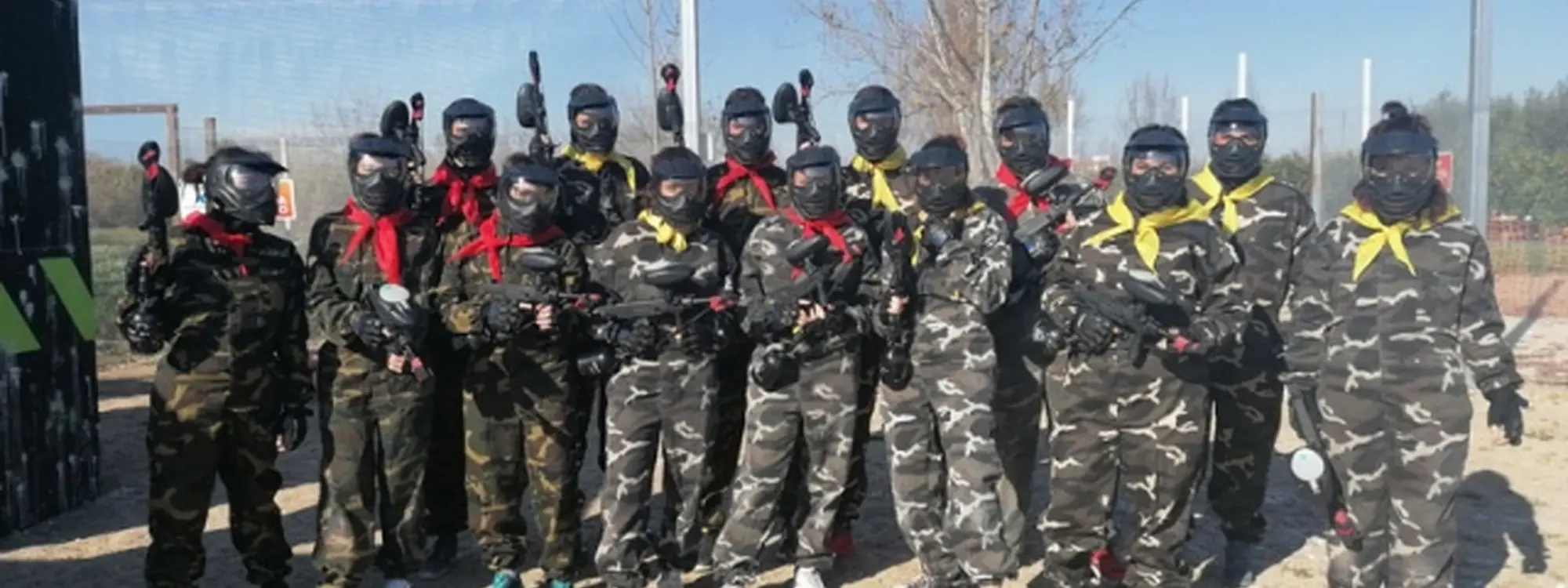 Paintball con opción de picnic en Puente Tocinos
