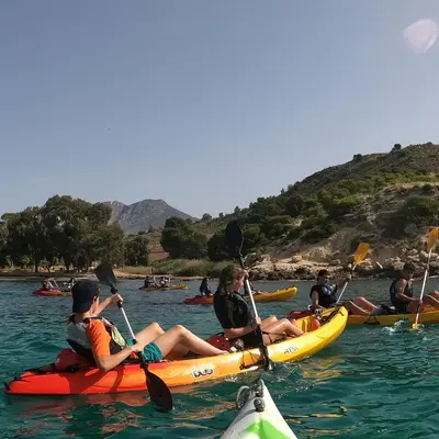 Ruta en kayak por las calas de Villajoyosa desde Playa del Torres