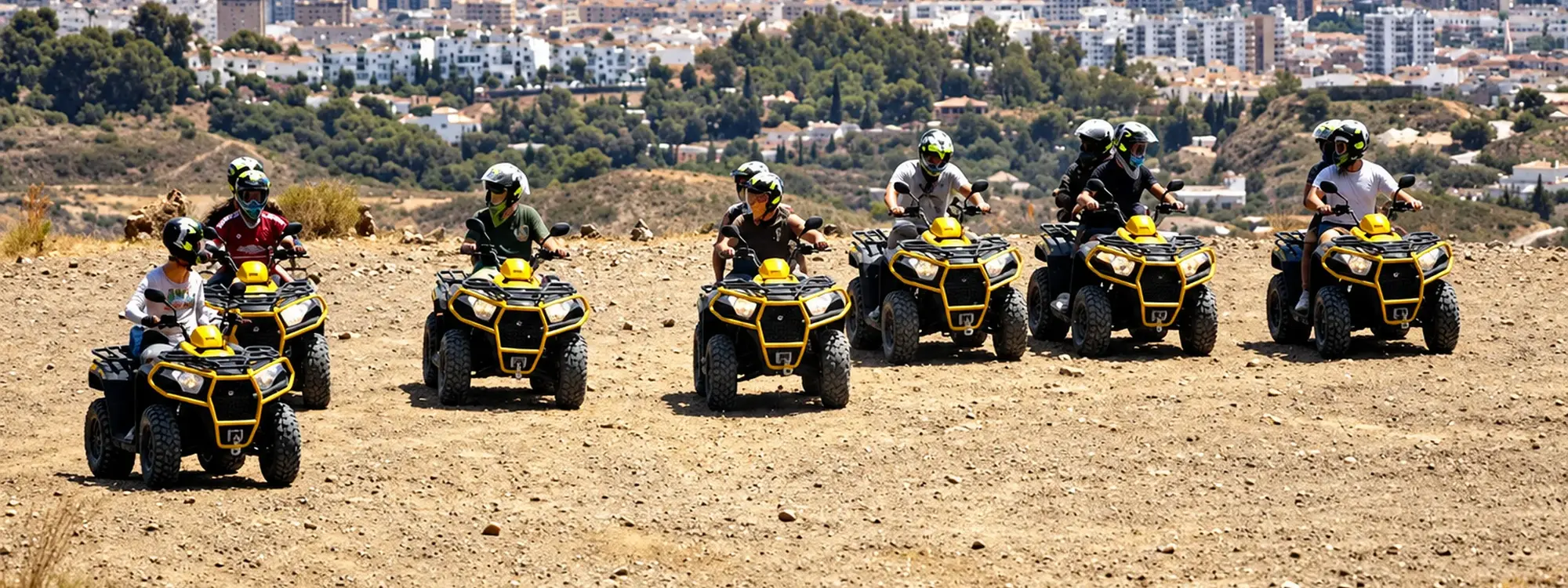 Ruta en quad por la Sierra de Mijas de 2 horas