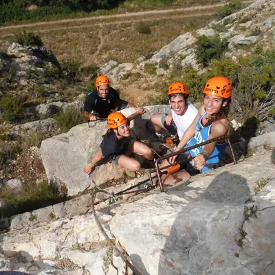 Vía ferrata Peña Palomera desde Torremocha del Jiloca, Teruel