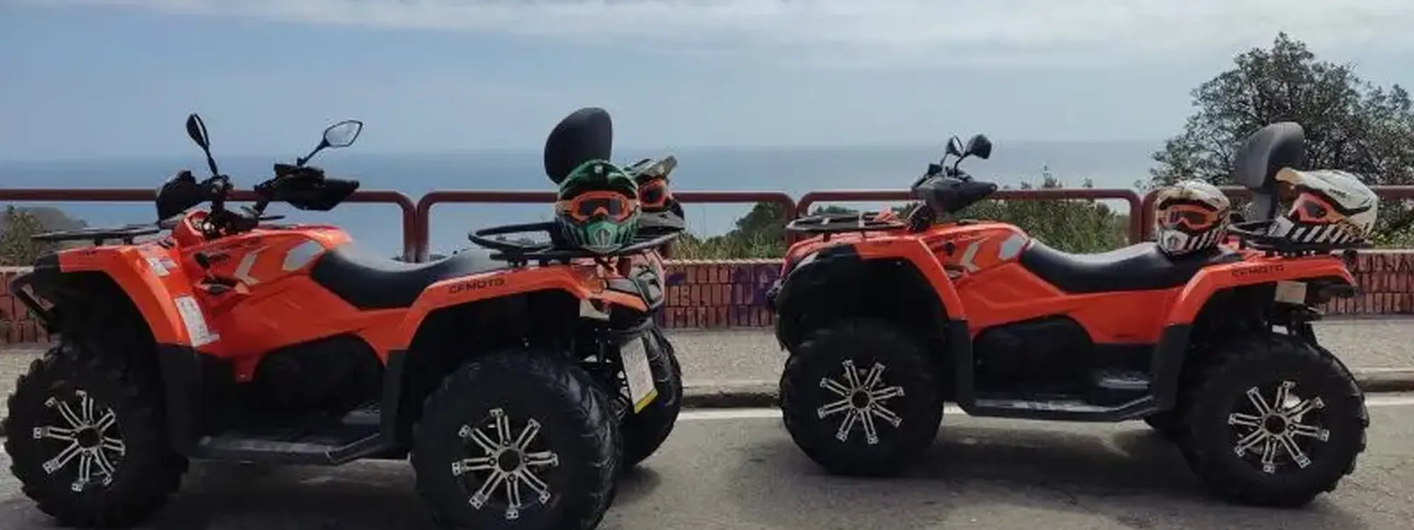 Ruta en quad a Cala Morisca desde Lloret de Mar