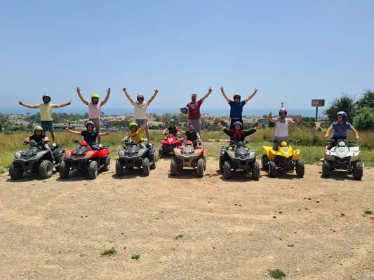 Quad tour de 3 horas por el Paraje Natural del Guadalhorce en Málaga