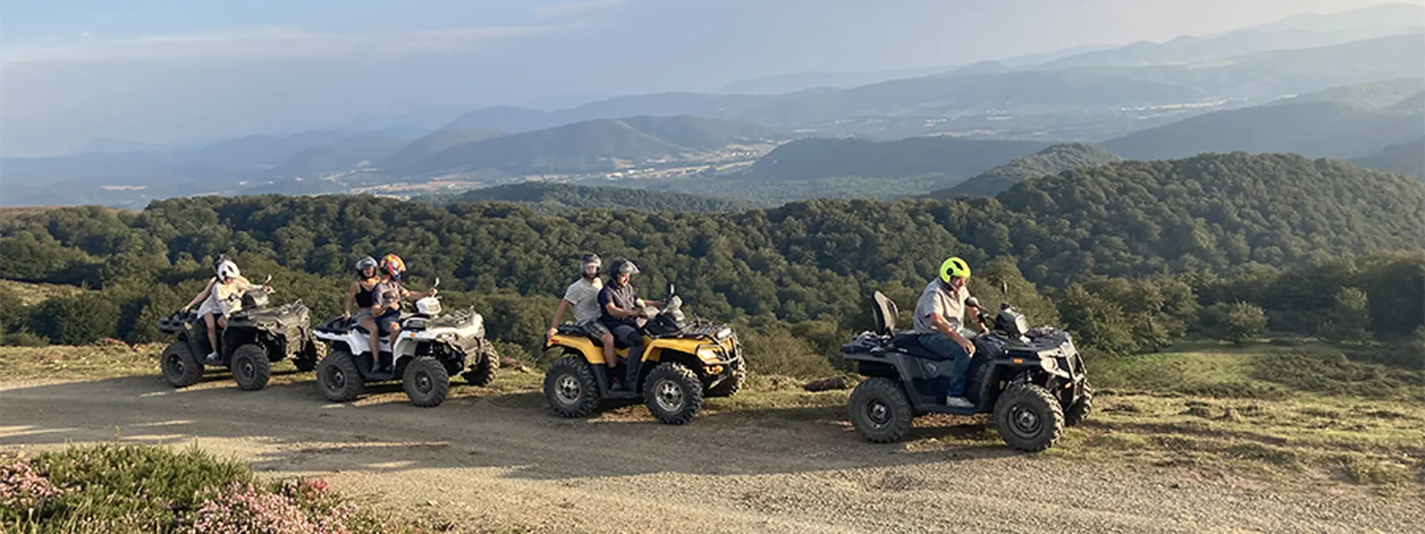 Ruta en quad por el Puerto de Belate desde Arraitz-Orkin