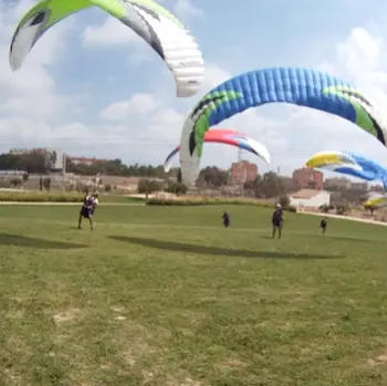 Vuelo didáctico en Parapente biplaza desde Palomaret