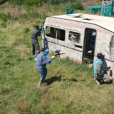 Paintball adulto en Fuenmayor, La Rioja
