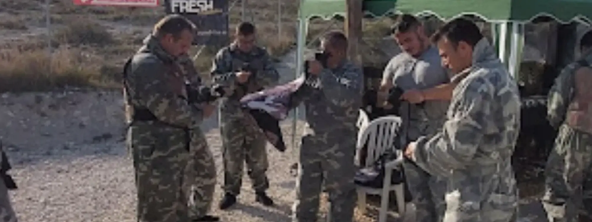 Paintball adulto con zona de barbacoa en Alicante