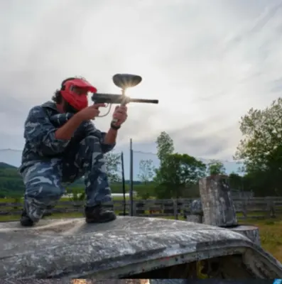 Paintball en Zubieta para grupos desde 14 años
