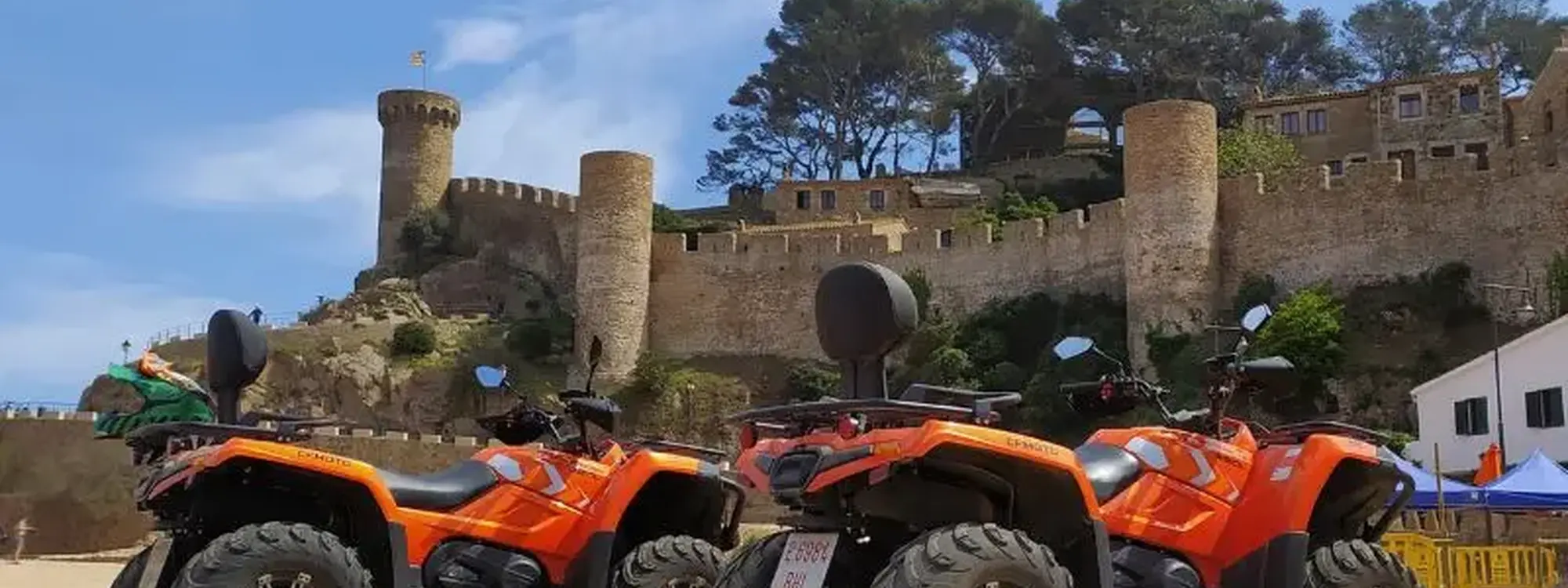 Ruta en quad al castillo de Tossa de Mar desde Lloret