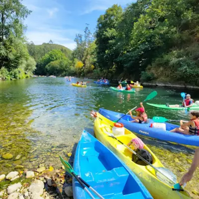 Descenso del Sella en canoa desde Arriondas, Asturias