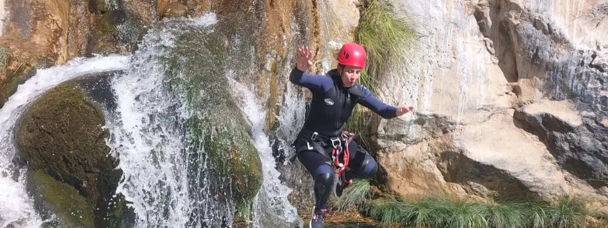 Barranquismo integral en Río Verde desde Ótiva, Granada