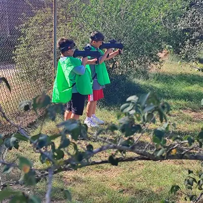 Sesión de Laser Combat/Tag al aire libre desde Caldes de Montbui, Barcelona