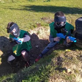 Paintball infantil en Caldes de Montbui, Barcelona