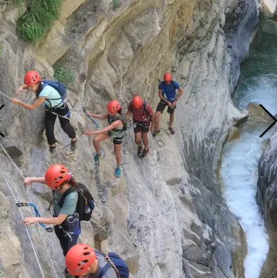 Barranquismo Furco (Intermedio) + Vía Ferrata Sorrosal (Intermedio)