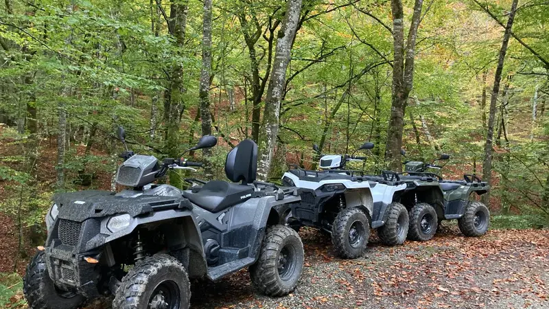 Ruta en quad por el Valle de Ultzama desde Arraitz-Orkin