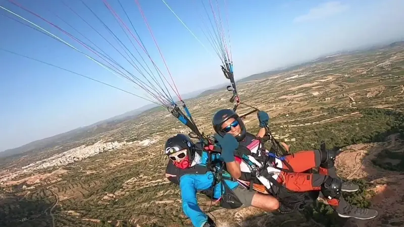 Vuelo de parapente Cross Country en Villar del Arzobispo