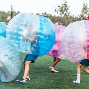 Fútbol burbuja en San Antonio de Benagéber