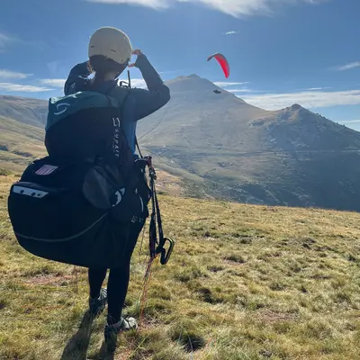 Parapente biplaza de montaña más alto de España en Castejón de Sos