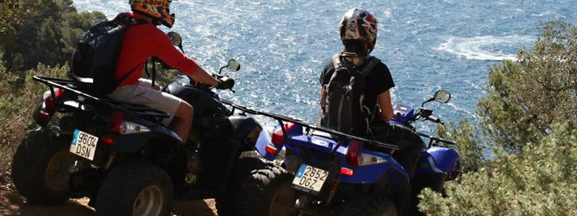 Ruta en quad a Cala Morisca desde Lloret de Mar