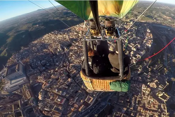 Viaje en globo en Toledo