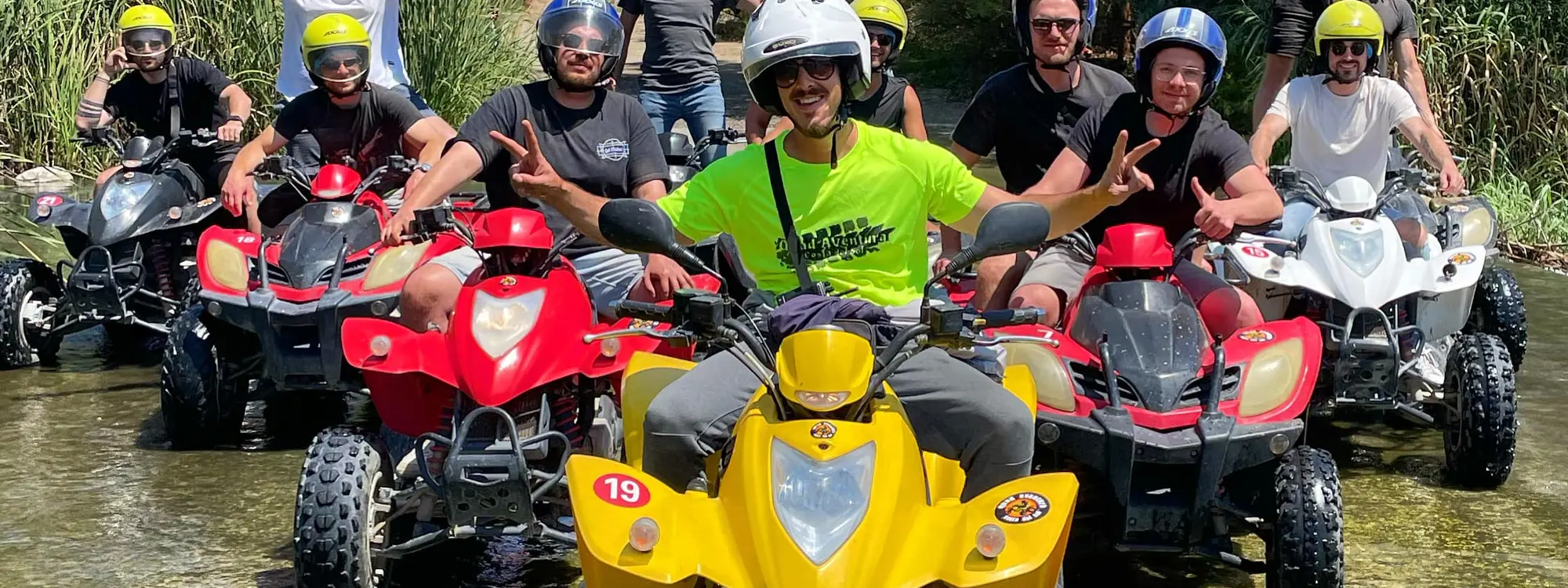 Ruta en quad de 2 horas por el Guadalhorce en Málaga
