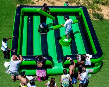 Pack de humor amarillo de invierno + paintball en La Canonja