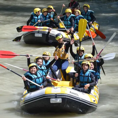 Rafting familiar por el río Genil desde Cuevas Bajas