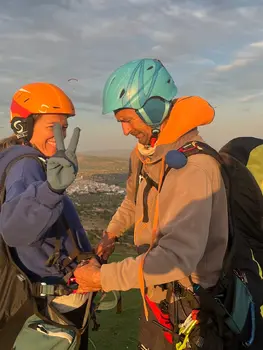 Curso toma de contacto de parapente en Valencia
