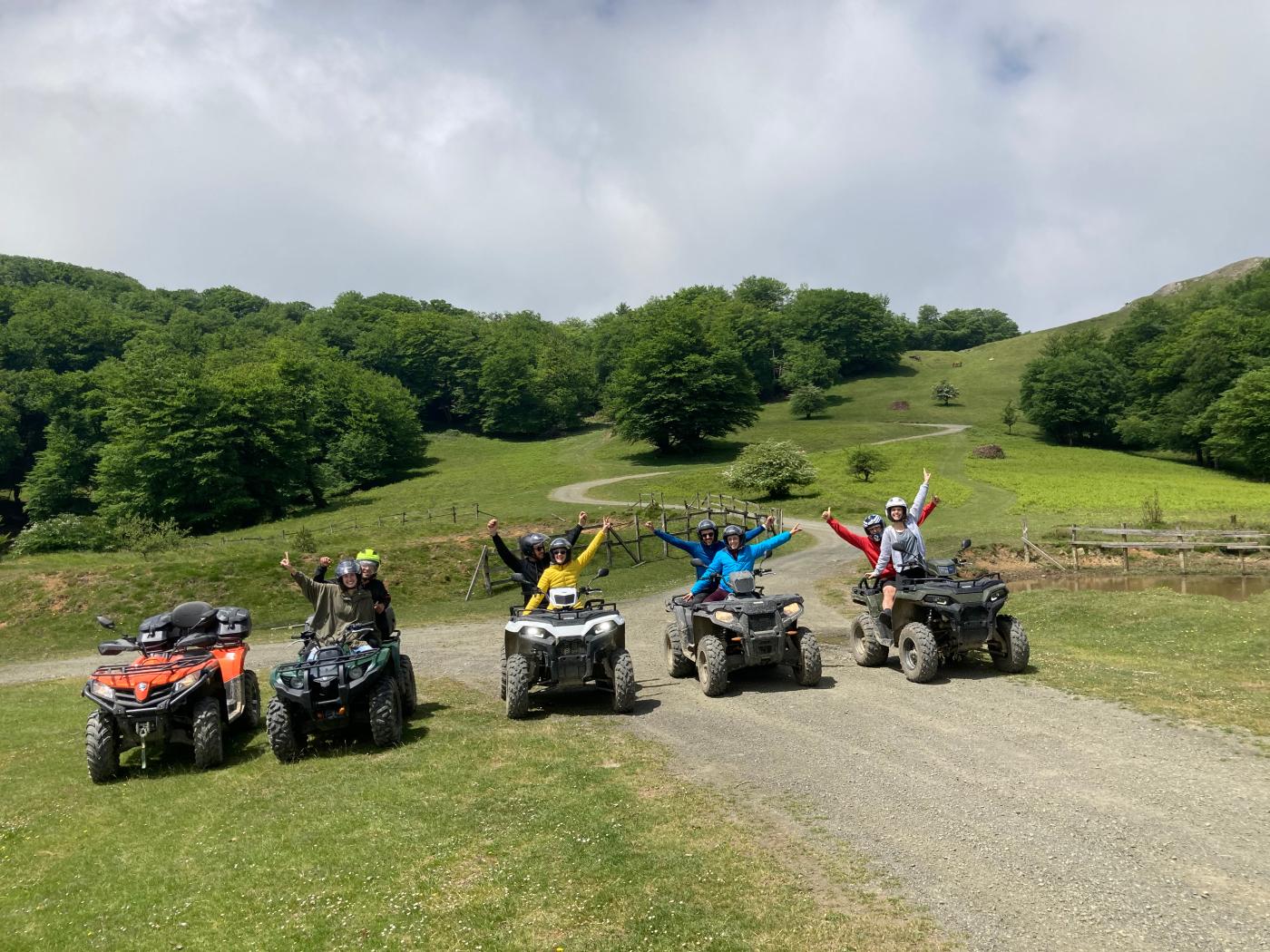 Ruta en quad hacia Arañotz desde Arraitz-Orkin